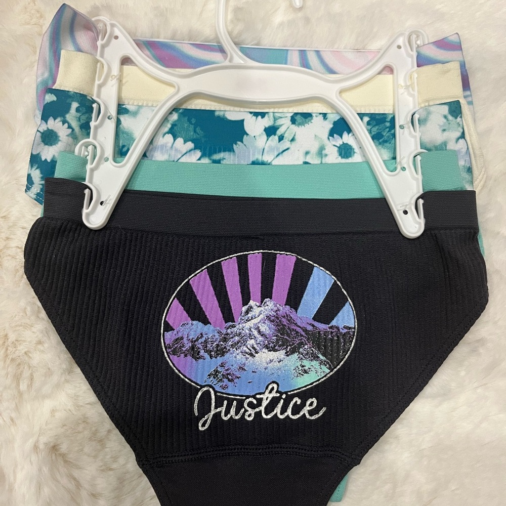 Colorful Patterned Bikini Bottoms Set - Picture 3 of 3
